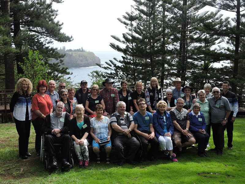 Norfolk 2017 Annette & Kim Norfolk Island Tour Group